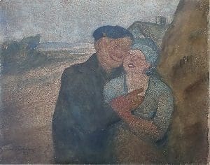 Arvid Carlson akvarel