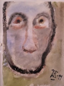 Akvarel udført af patient 1994